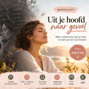 Workshop Uit je hoofd