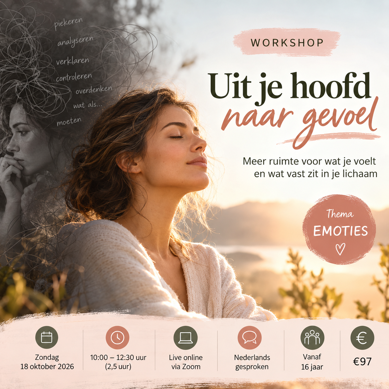 Workshop Uit je hoofd